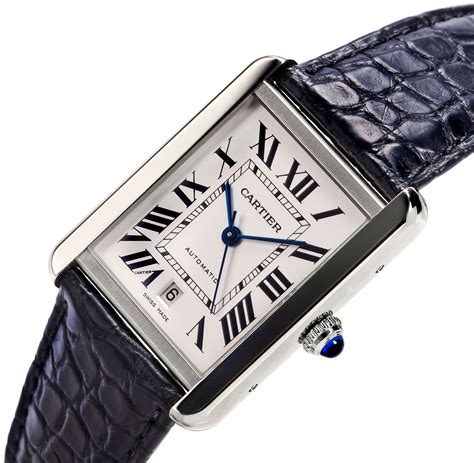 men's cartier tank watch|cartier tank solo men.